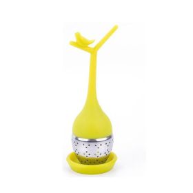 Loose Tea Maker Infuser Creative Bird Shape Design Reusable Strainer Filter Diffuser Kitchen Gadget Tool